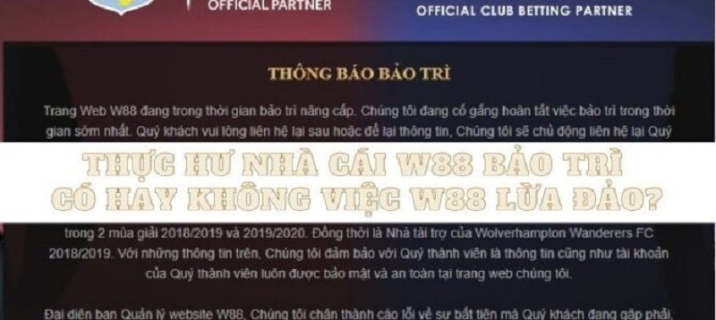 Nên làm gì trong thời gian nhà cái KUBET tiến hành bảo trì?